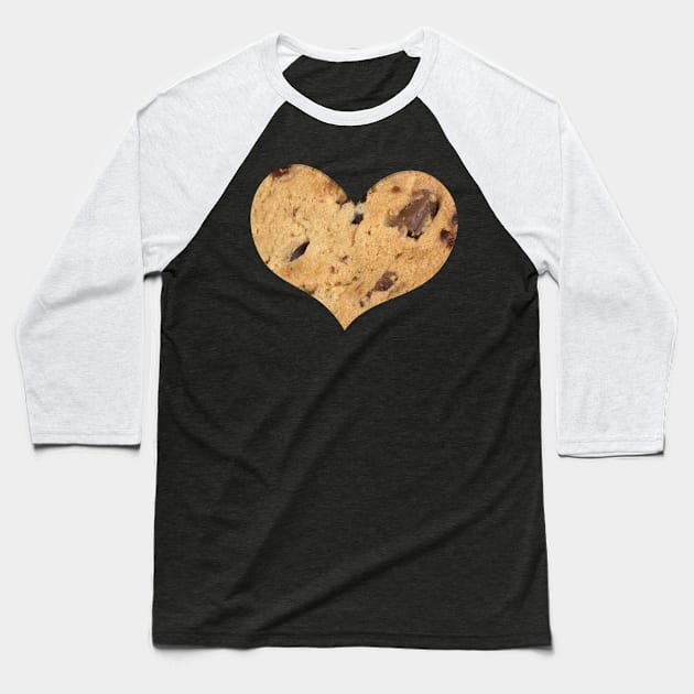 cookie heart Baseball T-Shirt by FromBerlinGift